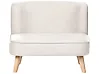 Kids Sofa RISBY Velvet Beige