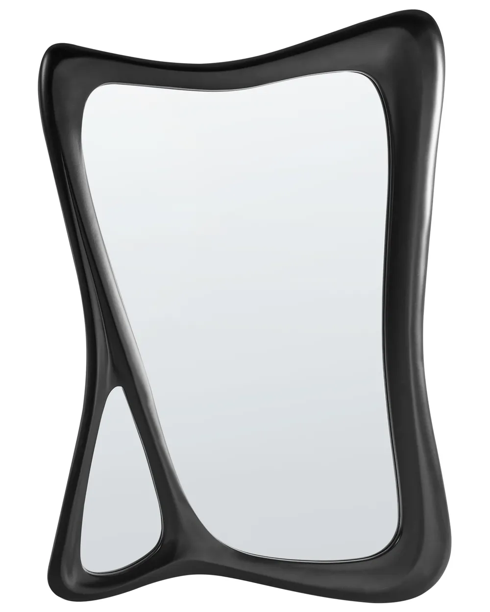 Wandspiegel LANESTER 70 cm 100 cm Schwarz