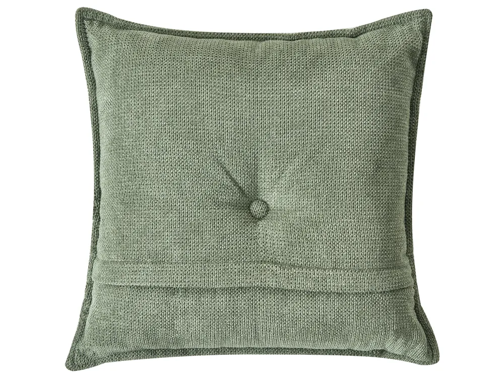 Corner Sofa 3 Seater DOLVA Chenille Dark Green Right Hand_984347