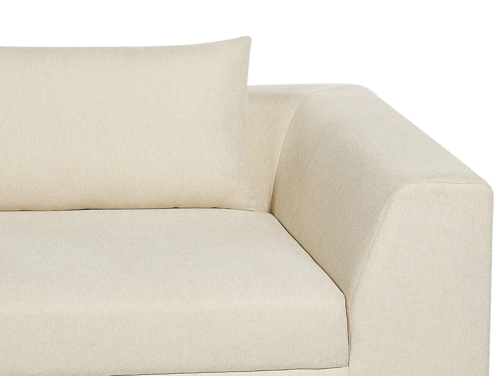 Sofa 3 Seater LERMON Fabric Beige_887707