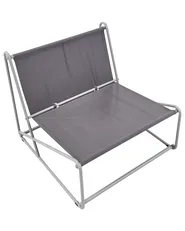 Stuhl mit Sitzkissen PICO Metall Grau_1012620