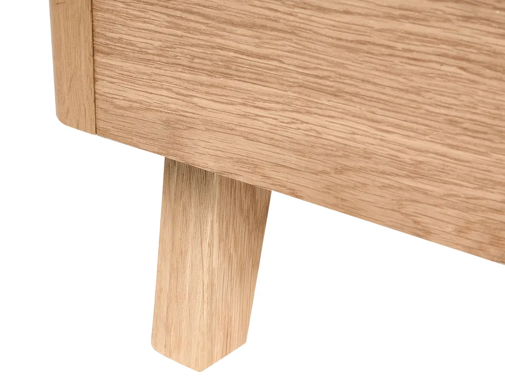 Bed WIZERNES 160 x 200 cm (EU King Size) Light Oak_1059576