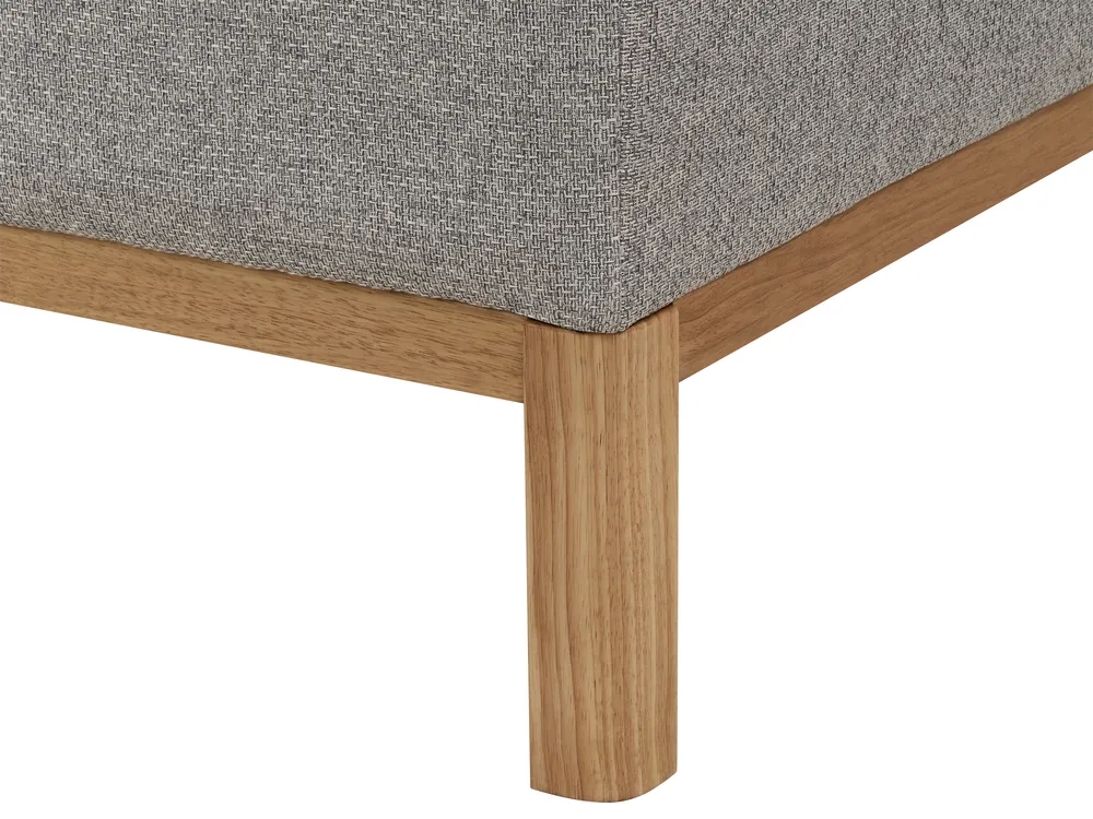 Sofa 3 Seater SOSJO Fabric Light Grey_940855