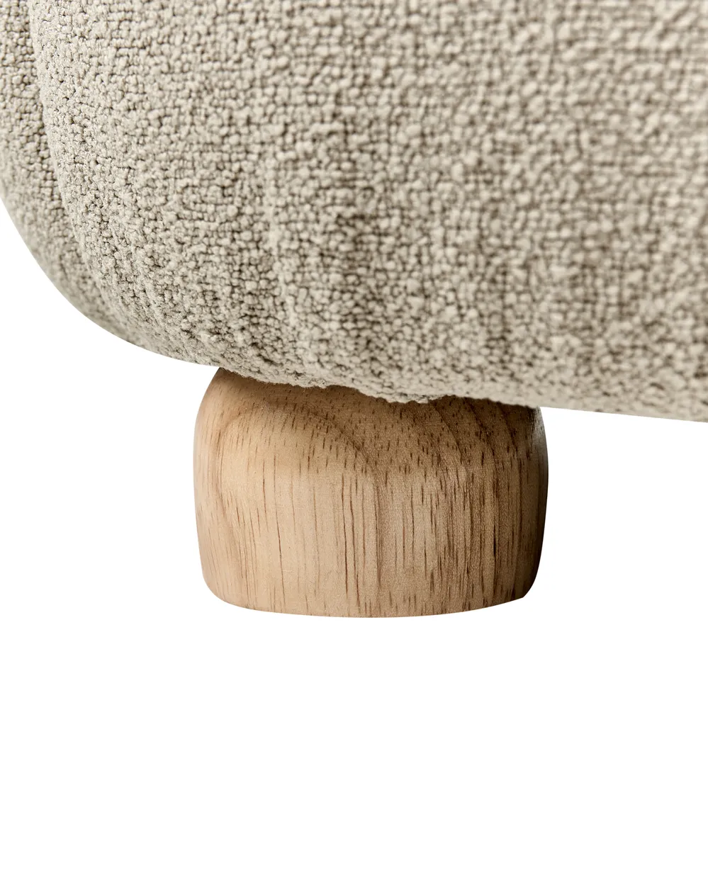 Kids Armchair Koala HERVIK Fabric Taupe_975732
