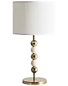 Tafellamp LOKY Metaal Messing/beige
