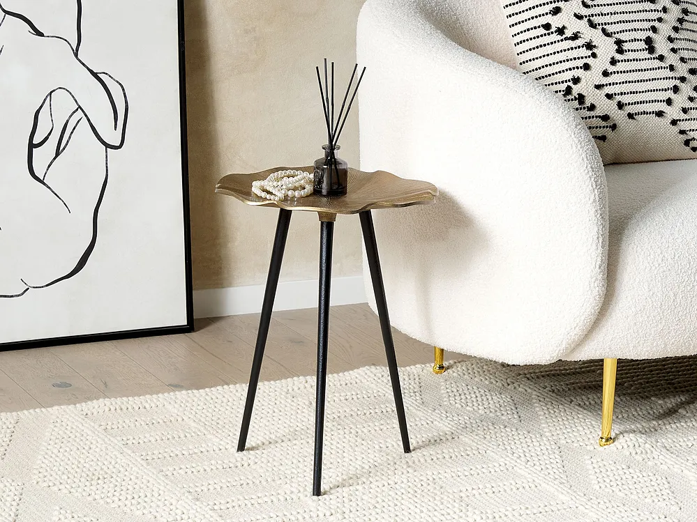 Beistelltisch PUDUR Metall Gold_1150903