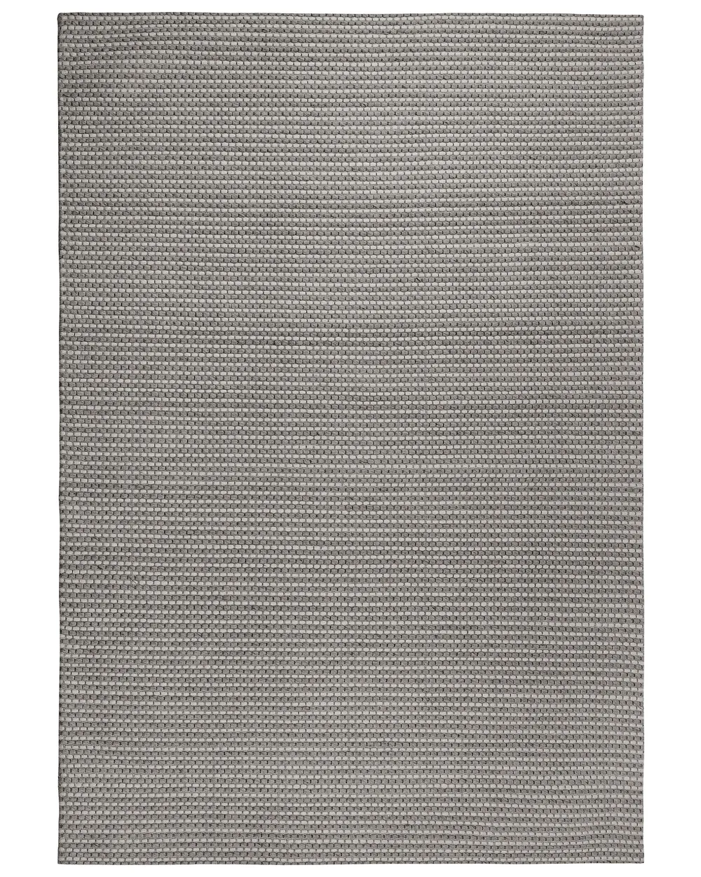 Teppich KILIS Grau 160 x 230 cm Wolle