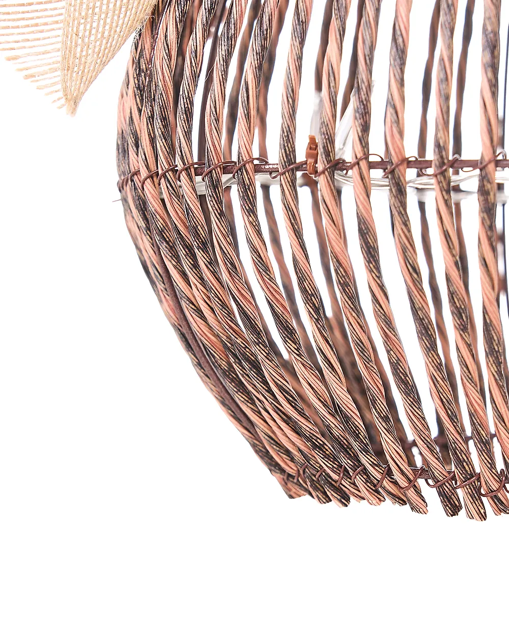 LED Dekoration Kaninchen NAUVO Polyrattan Braun_1182548