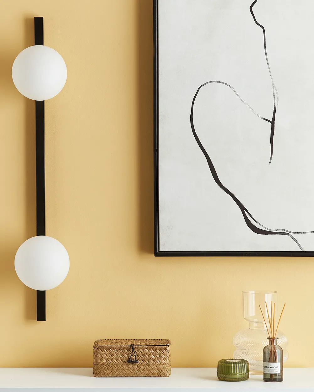 Wall Lamp ISABELLA Metal Black_872818