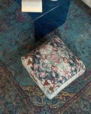 Pouf OUED Baumwolle Bunt_1176452