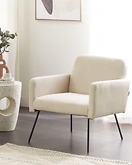 Armchair NARKEN Corduroy Light Beige_1187631
