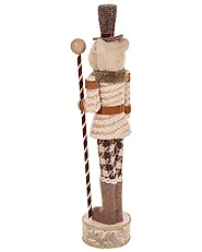 Set od 2 dekorativne figurice HAMARI 66/68 cm Medvjed Subota bež_1156753