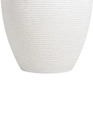 Set of 2 Plant Pots FRITILLARIA 50 cm Off-White_1123911