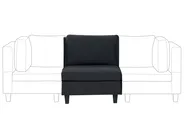 1-Seat Section UNSTAD Fabric Black_893359