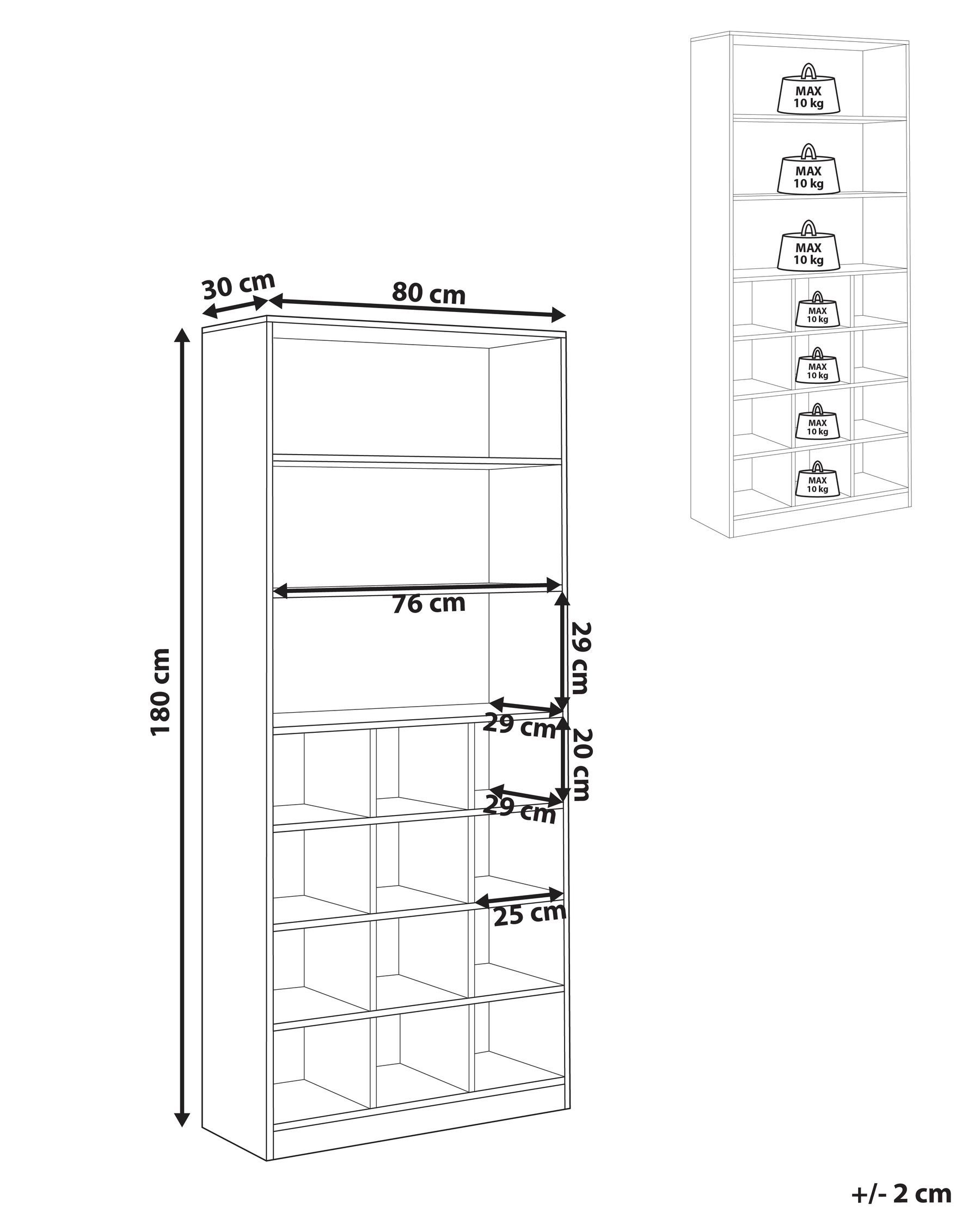 Schuhschrank LAJAMANU Weiß_1050257