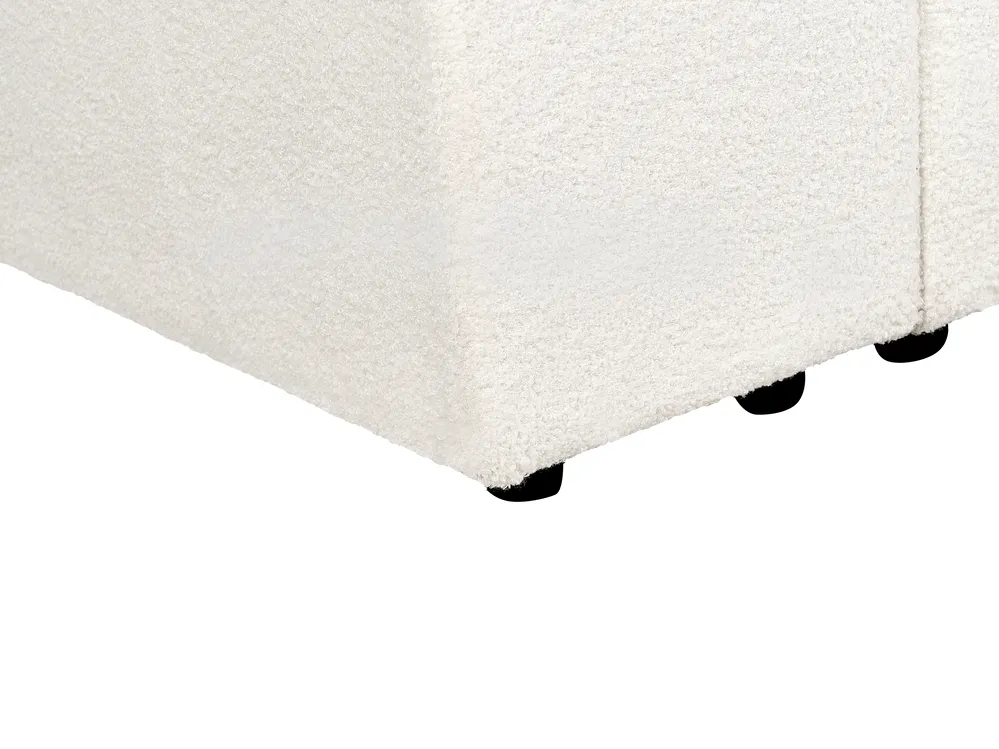 Modulsofa 2-Sitzer FALSTERBO Bouclé Weiß_914865