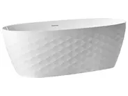 Freistehende Badewanne CHUBUT 170 x 80 cm Weiß_1017263