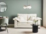 Sofa 2 Seater TIRRO Corduroy White_971157
