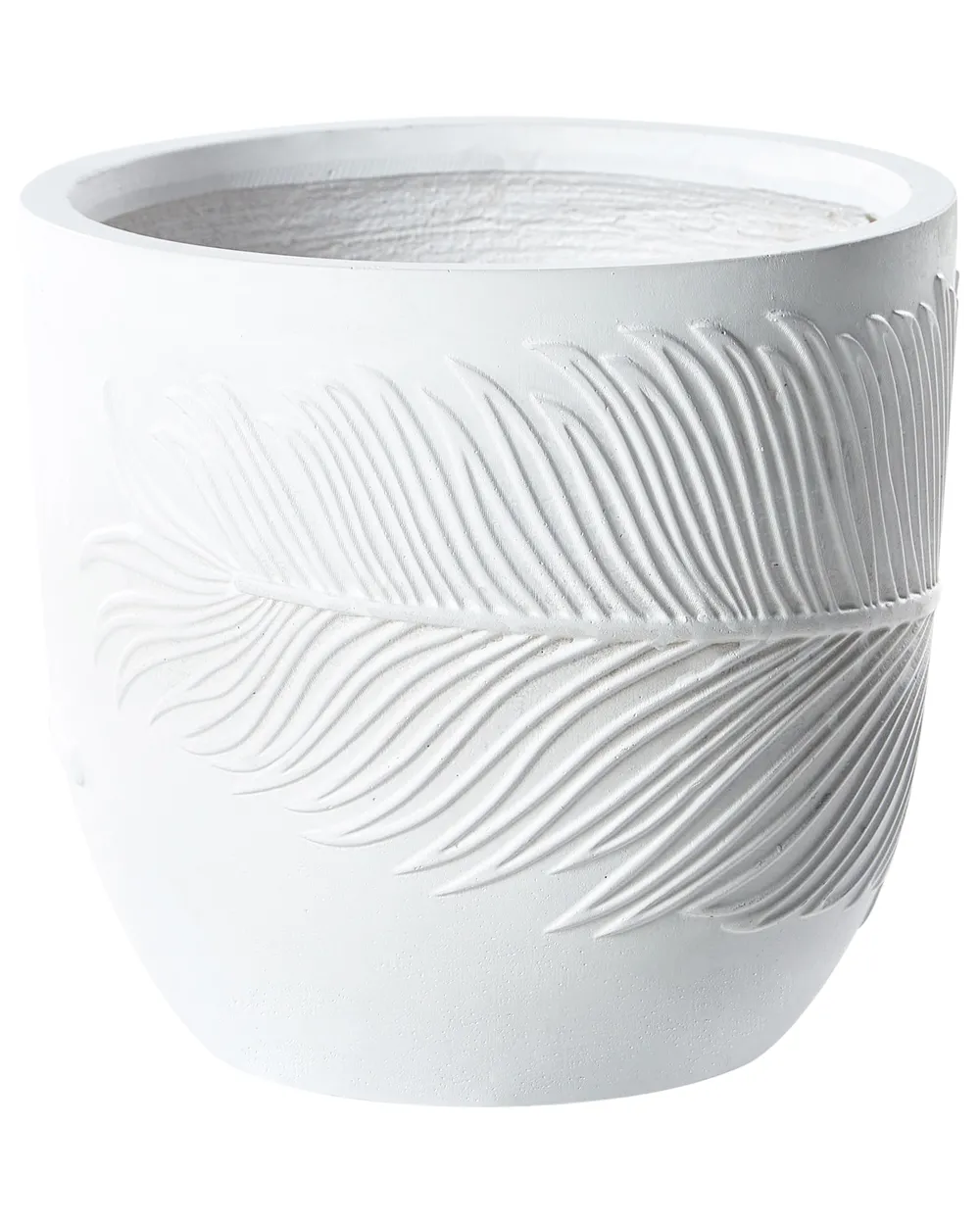 Blumenkübel FTERO 35 cm Cremeweiß