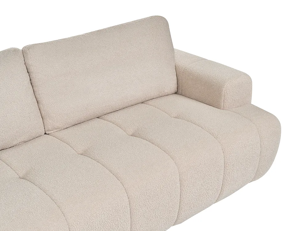 Bank 3-zits NARILLA Bouclé Beige_1156522