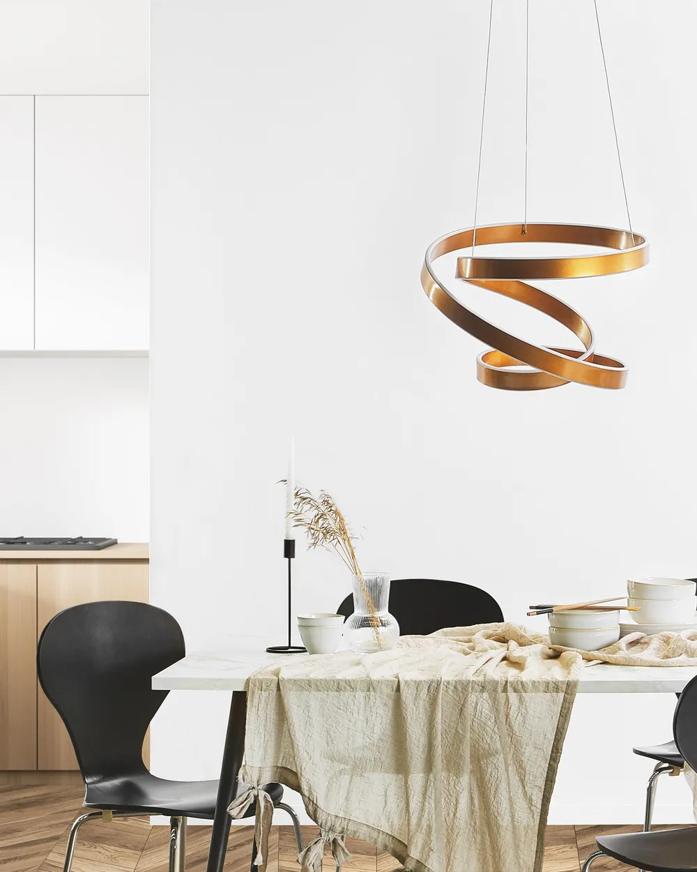 LED Hängeleuchte WANLI Metall Gold_815700