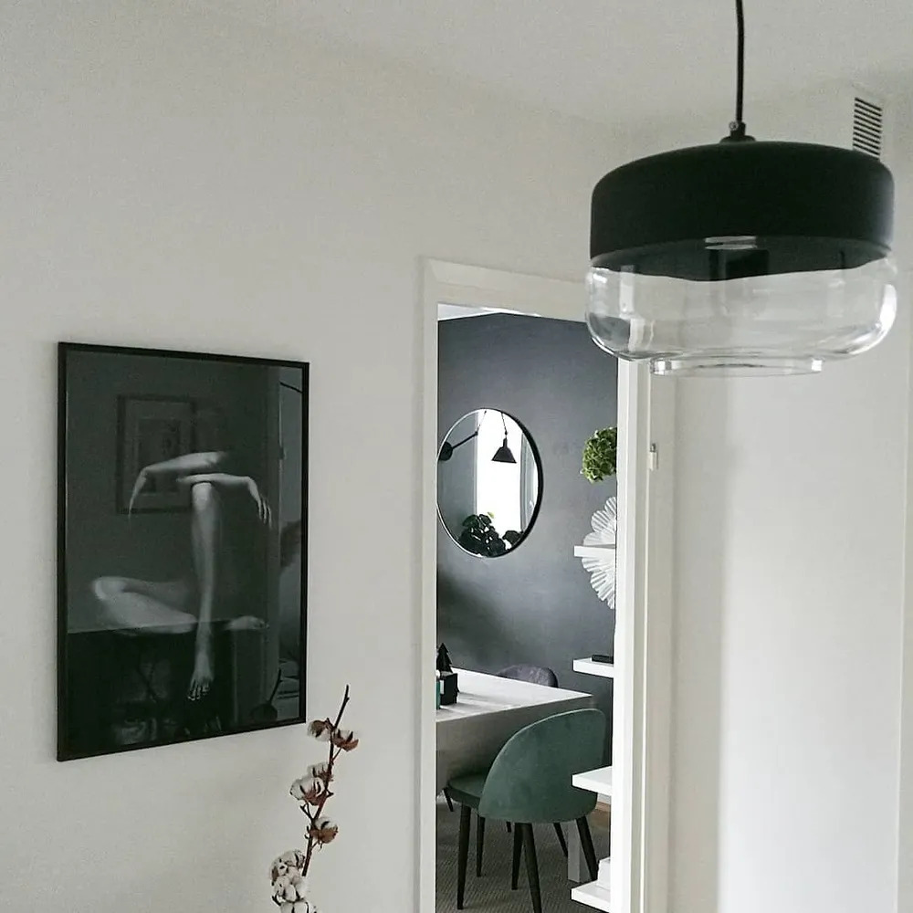 Hängeleuchte MURRAY Glas Schwarz_722718