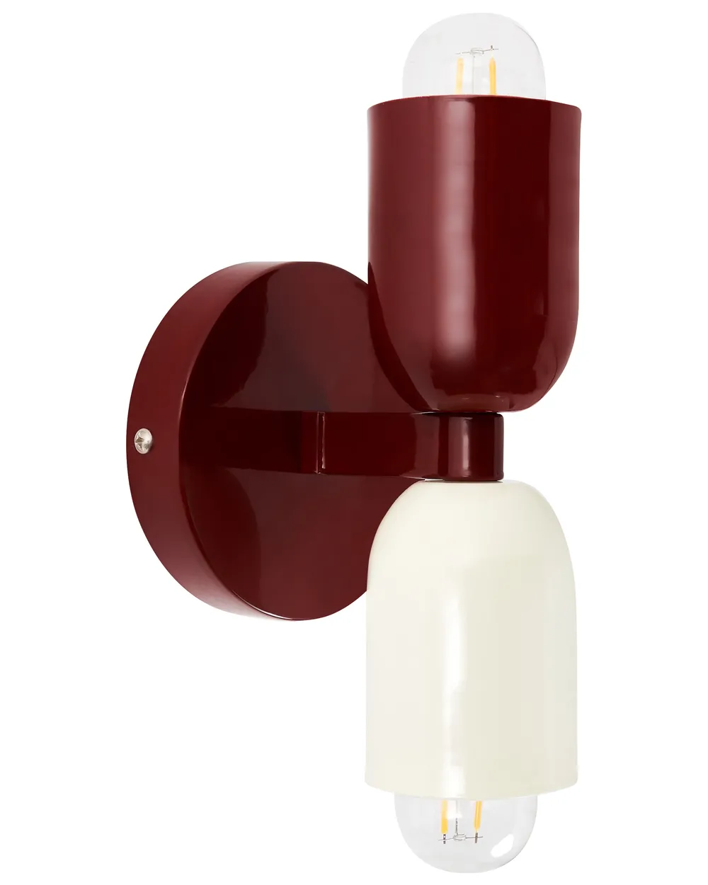 Wandlampe 2er Set TOPI Metall Rot_987500
