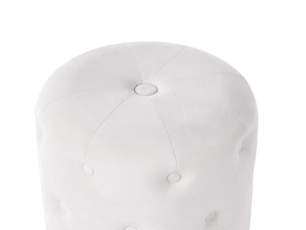Pouffe CARROLLTON Velvet Off-White_1190364