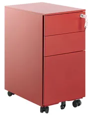 Storage Unit BOLSENA Metal Red_783541