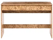 Home Office Desk RONDANE 110 cm 50 cm Burl Effect_1176676
