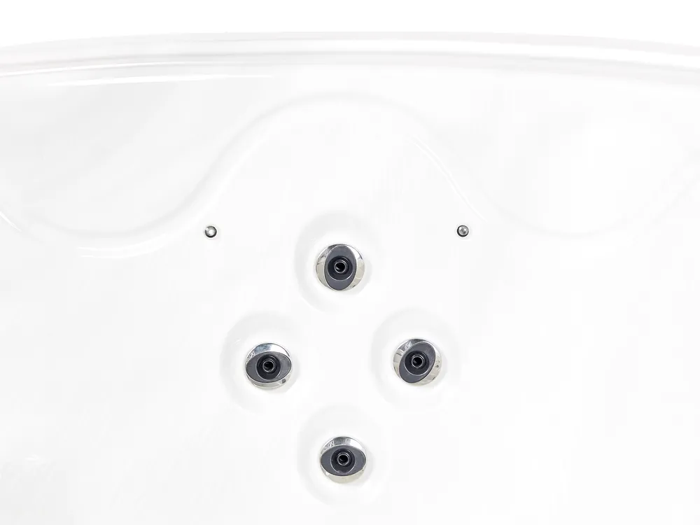 Outdoor Hot Tub with LED MARFIL Brown_965375