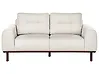 Sofa 2 Seater LAURILA Fabric Light Beige