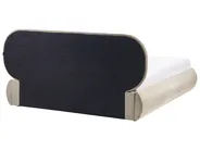 Krevet s prostorom za pohranu CAMPAN Sivo-bež 160 x 200 cm_1056142
