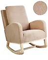 Schaukelsessel ALSTA Bouclé Beige