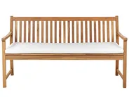 Bankauflage VIVARA 152 x 54 cm Cremeweiß_897723