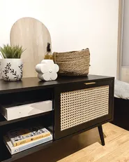 TV Stand OPOCO Black_949356