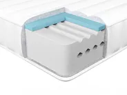 Gel-Memory-Schaummatratze COOL FLEX 7 PLUS H3/4 Fest 180 x 200 cm_935149