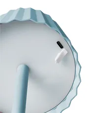 Tischlampe POMBEIRO Metall Hellblau_935311