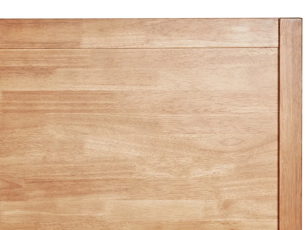 Bett mit Lattenrost Holz CHAMPAGNAT 180 x 200 cm Hellbraun_960197