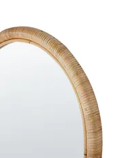 Standing Mirror MONTOT 150 cm Rattan Natural_941096