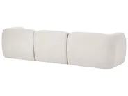 Modulsofa 3-Sitzer MJALBI Bouclé Cremeweiß_1075141
