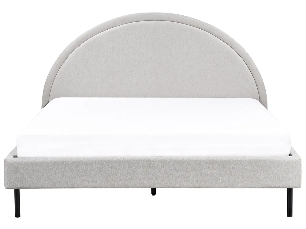 Bed Fabric MARGUT 160 x 200 cm (EU King Size) Light Grey_971368