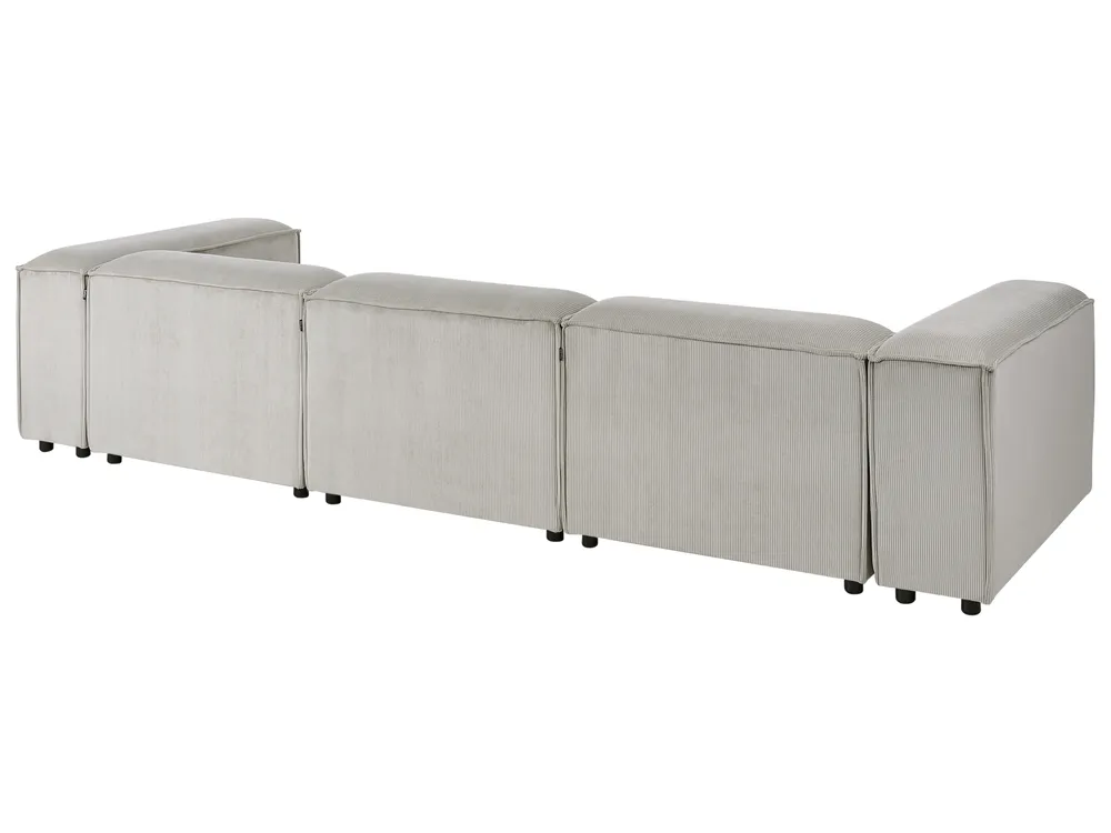 Modular Sofa 3 Seater ARDAL Corduroy Taupe_1011041