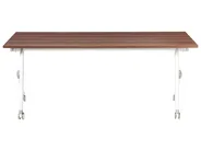 Zusammenklappbarer Schreibtisch BENDI 180 cm 60 cm Dunkelbraun_1030718