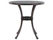 Bistro Set BOVINO Metall Dunkelbraun_797605