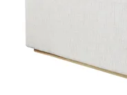 Bett mit Stauraum MONESTIER Stoff Cremeweiß 180 x 200 cm_972623