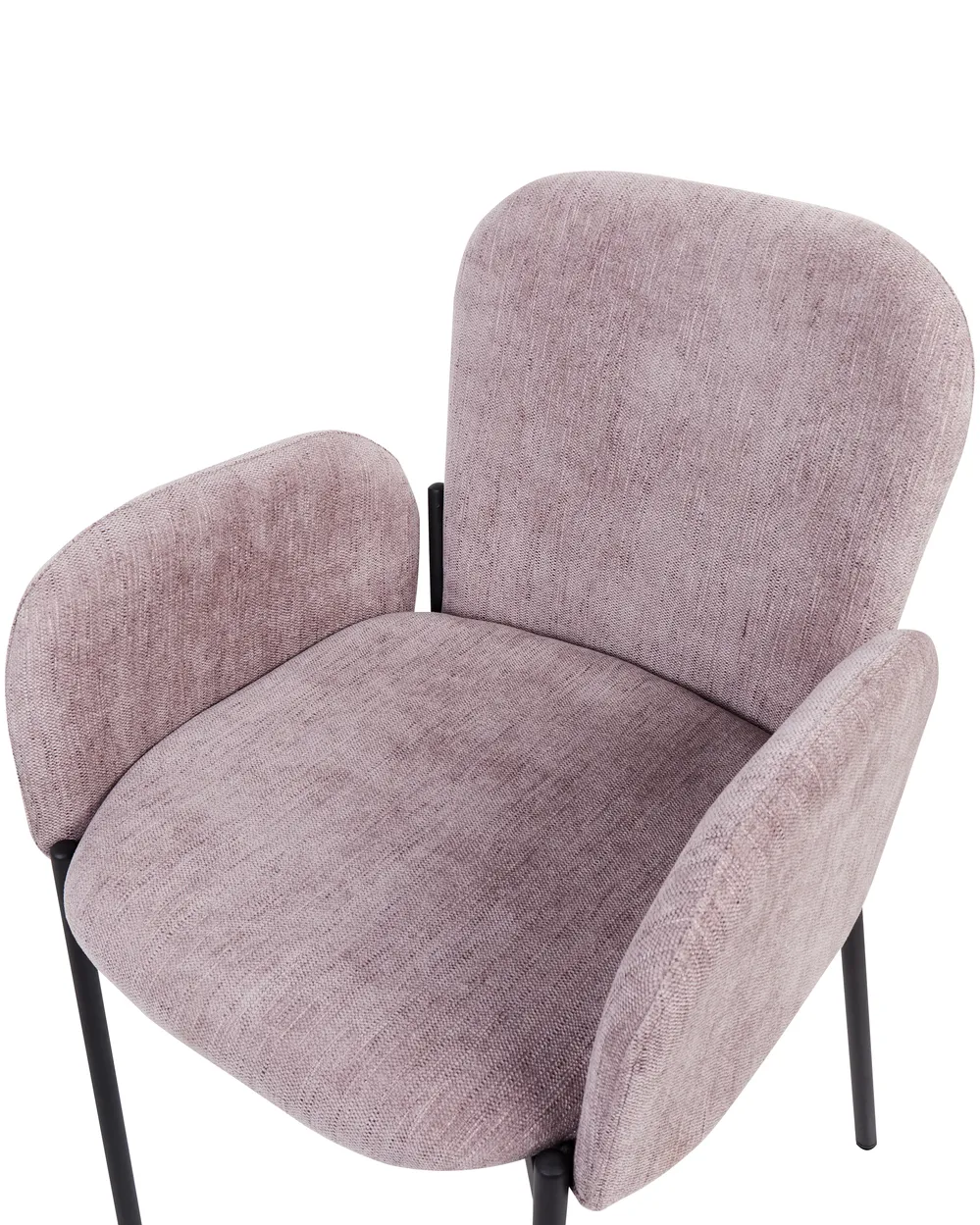 Set of 2 Dining Chairs ALBEE Pink_908178
