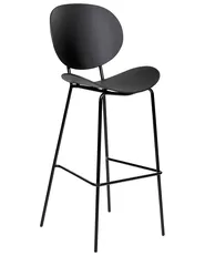 Set of 2 Bar Chairs SHONTO Black_886178
