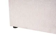 Bett mit Stauraum NANTERRE Stoff Hellbeige 140 x 200 cm_1082348