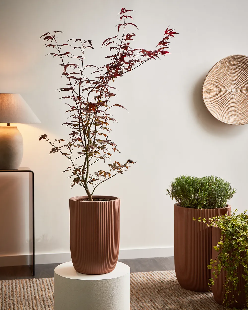 Blumenkübel EANTIO 25 cm Braun